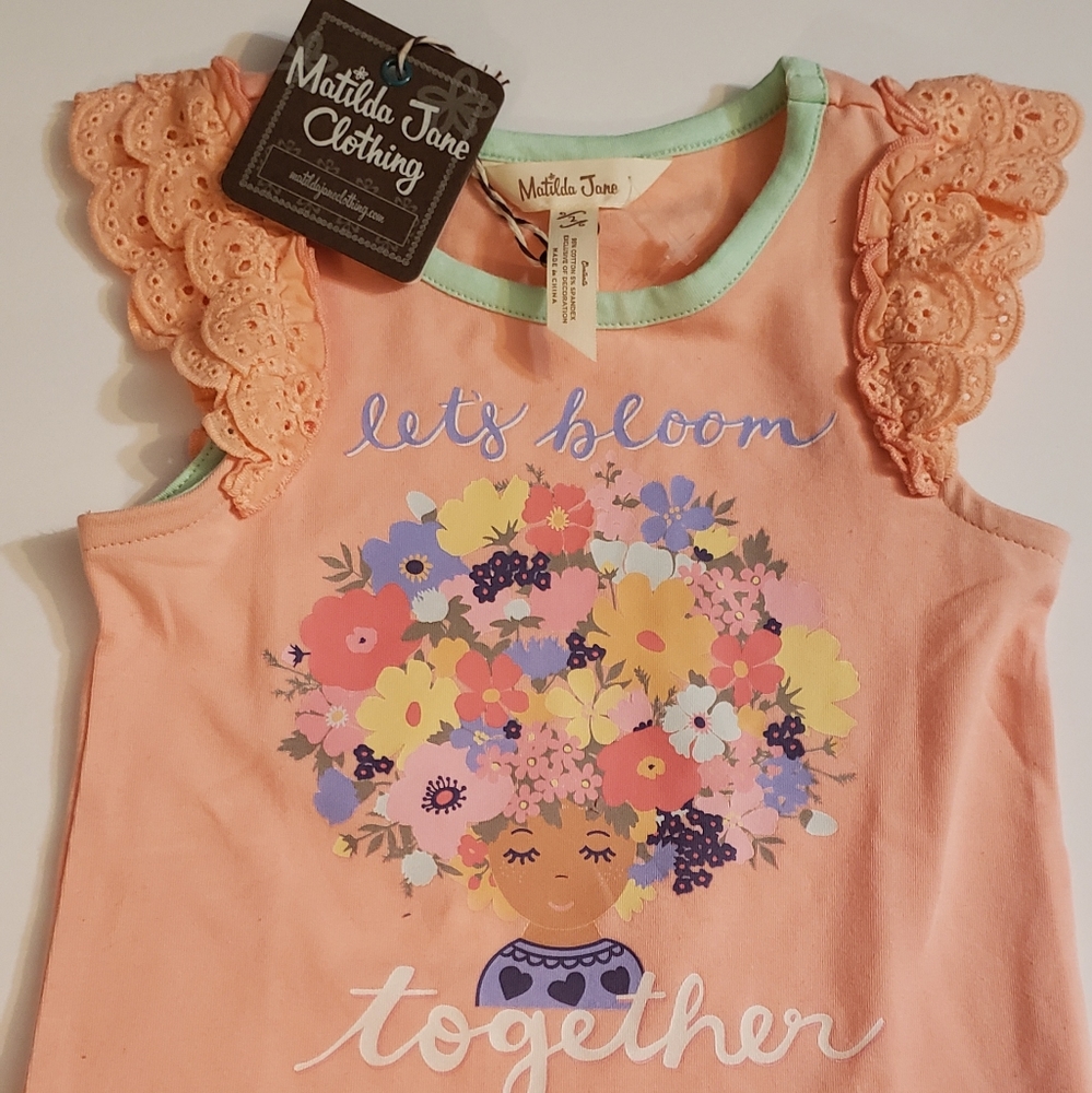 NWT Matilda Jane shirt sz 2